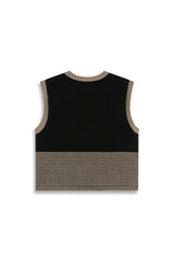 Color-Block Crewneck Sweater Vest