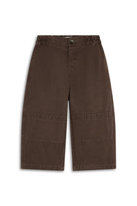 Wide-Leg Pants - Brown