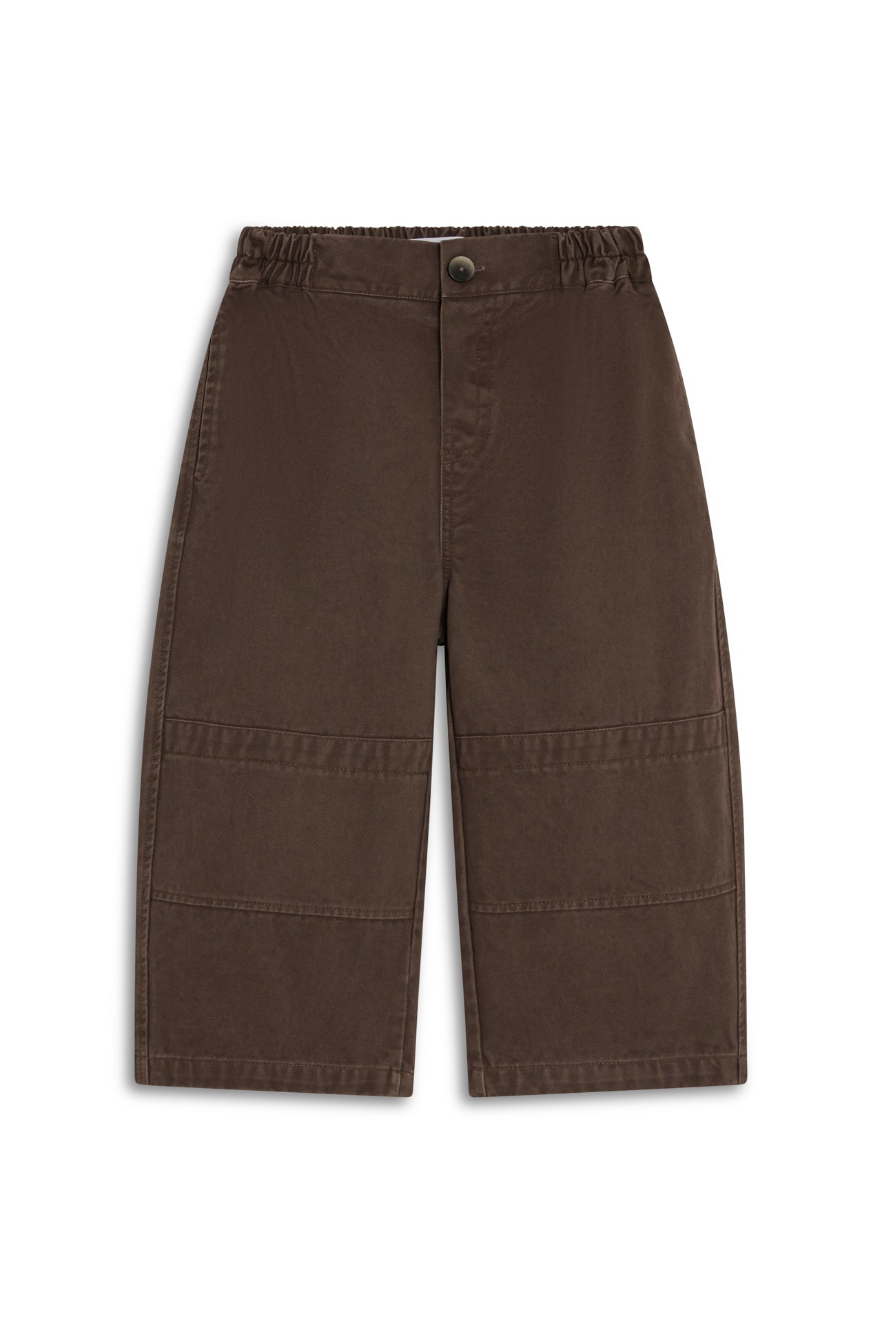 Wide-Leg Pants - Brown