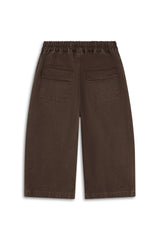 Wide-Leg Pants - Brown