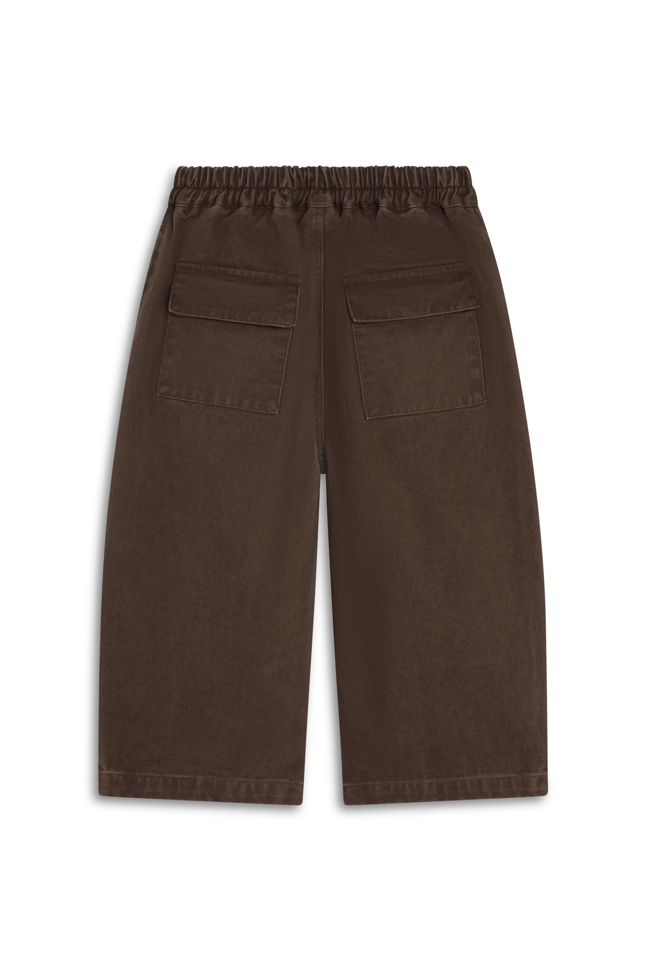 Wide-Leg Pants - Brown