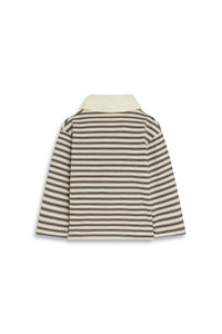 Brown Striped Rugby Shirt