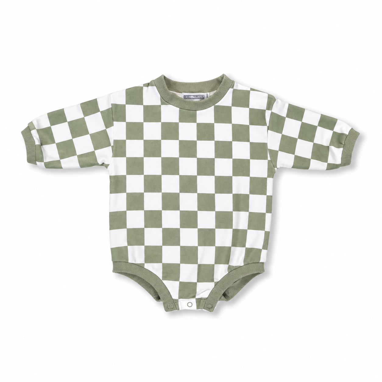Checkmate Romper - Green