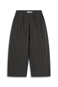 Wide-Leg Linen Blend Trousers
