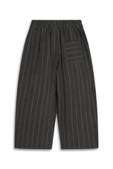 Wide-Leg Linen Blend Trousers