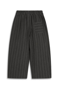 Wide-Leg Linen Blend Trousers