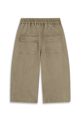 Wide-Leg Pants - Khaki
