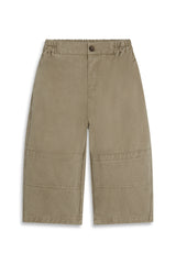 Wide-Leg Pants - Khaki