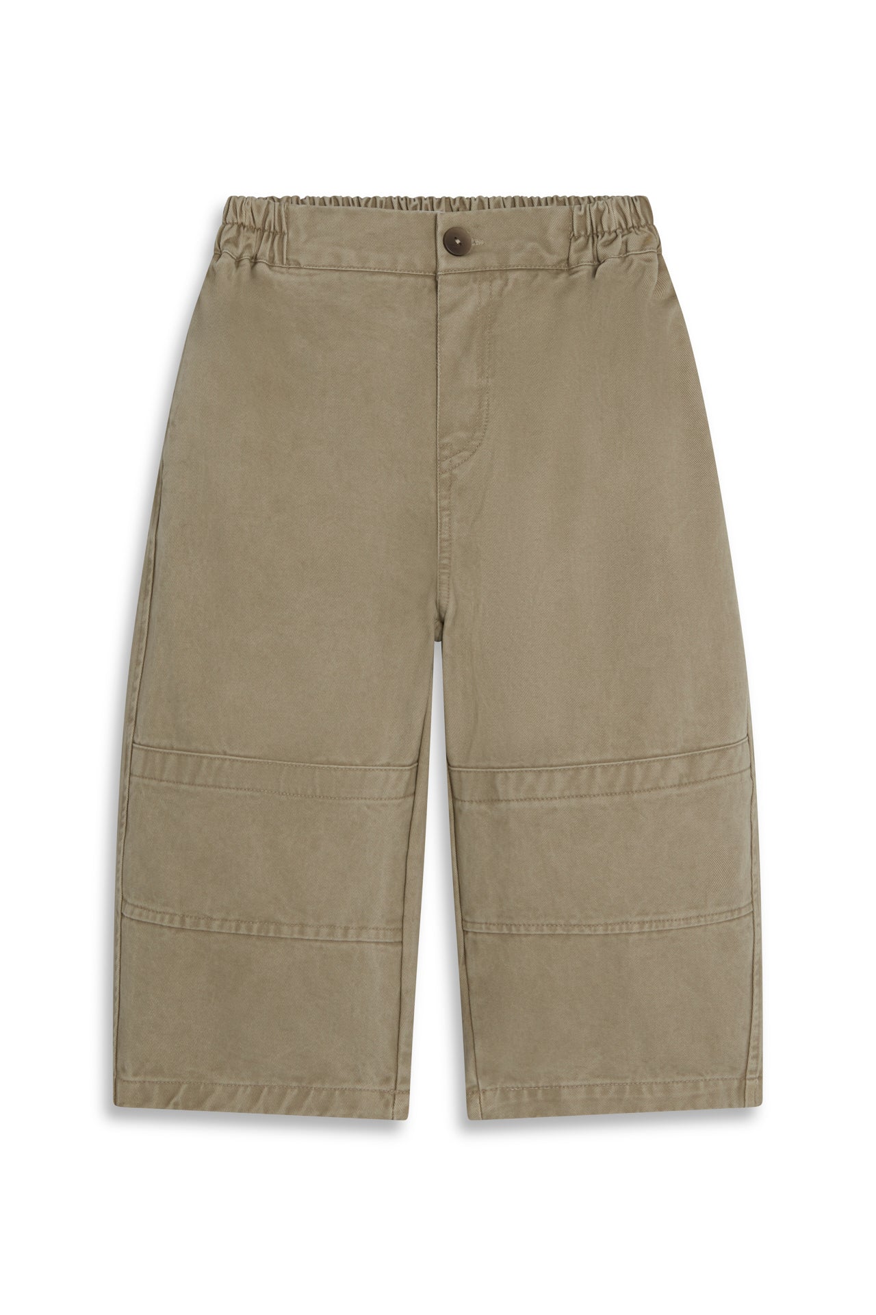 Wide-Leg Pants - Khaki