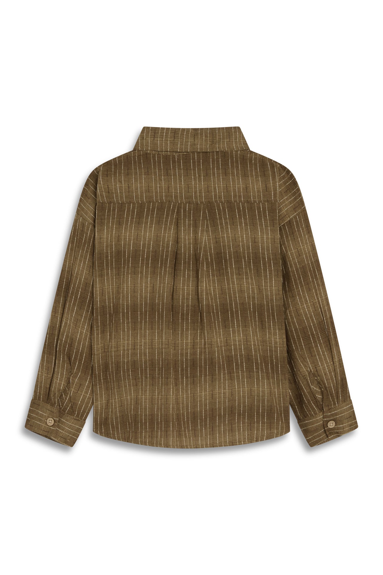 Flowy Olive Button-Down Shirt