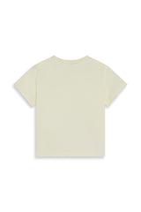 Boxy Fit Ivory T-shirt