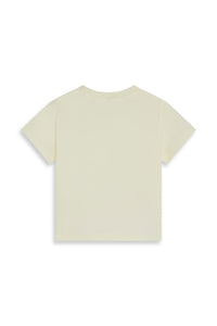 Boxy Fit Ivory T-shirt